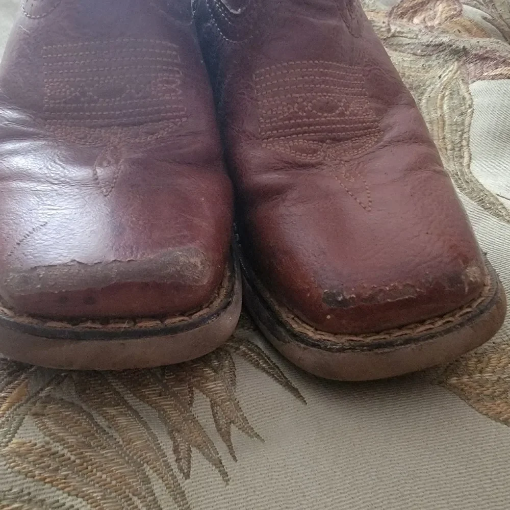 Durango Kids Brown Leather Boots